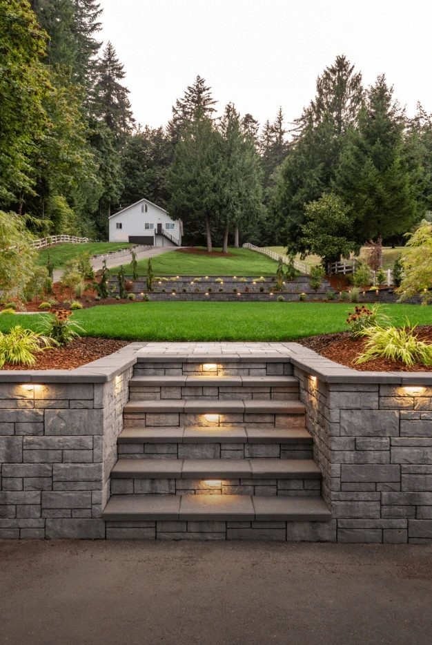 Cooper Point Project paver project.