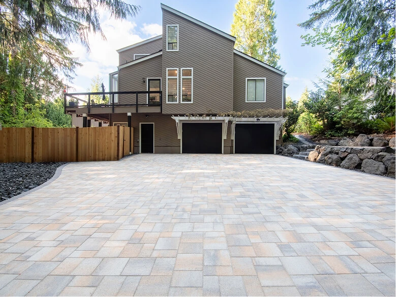 Steilacoom Project paver project.